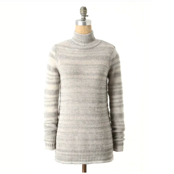 Anthropologie Sweaters - Moth Twin Shadows Gray Oversize Sweater Sz Large
